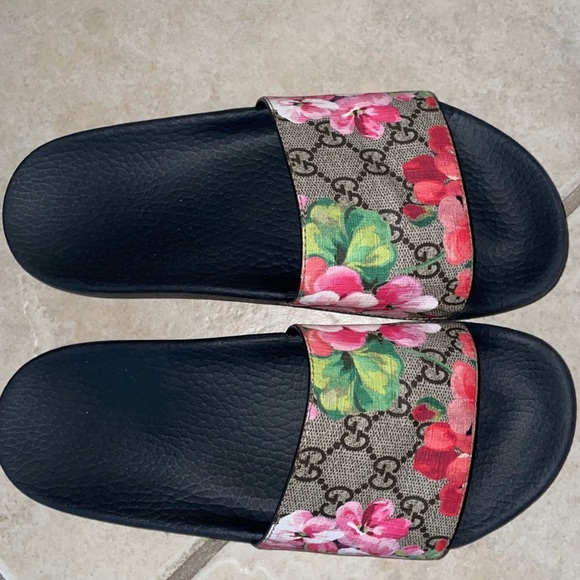 Gucci Shoes - Gucci Women's Floral Slides